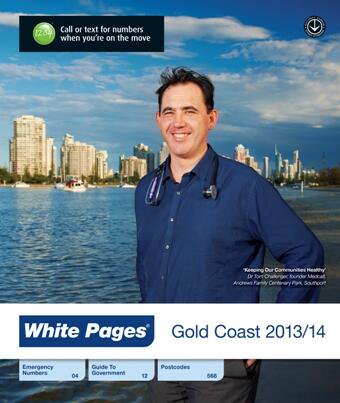 Dr Tom Challenger on White Pages Cover